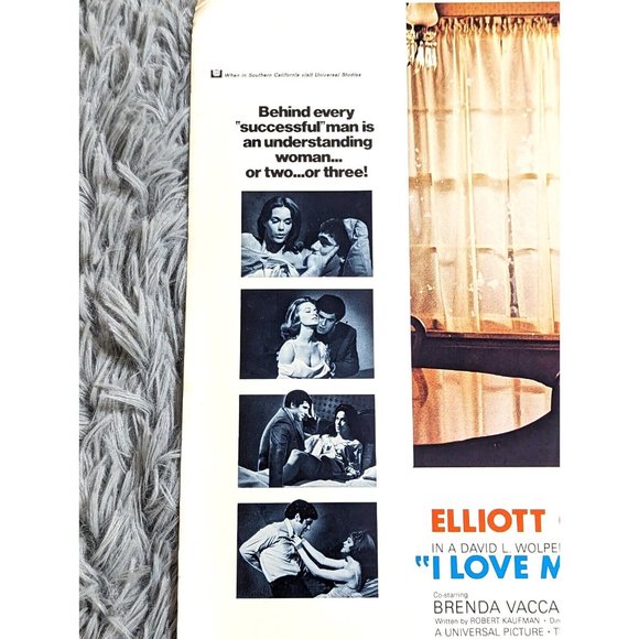 I Love My Wife Universal Pictures 1970 Elliot Gould Movie Lobby Card Poster VTG - Picture 6 of 7